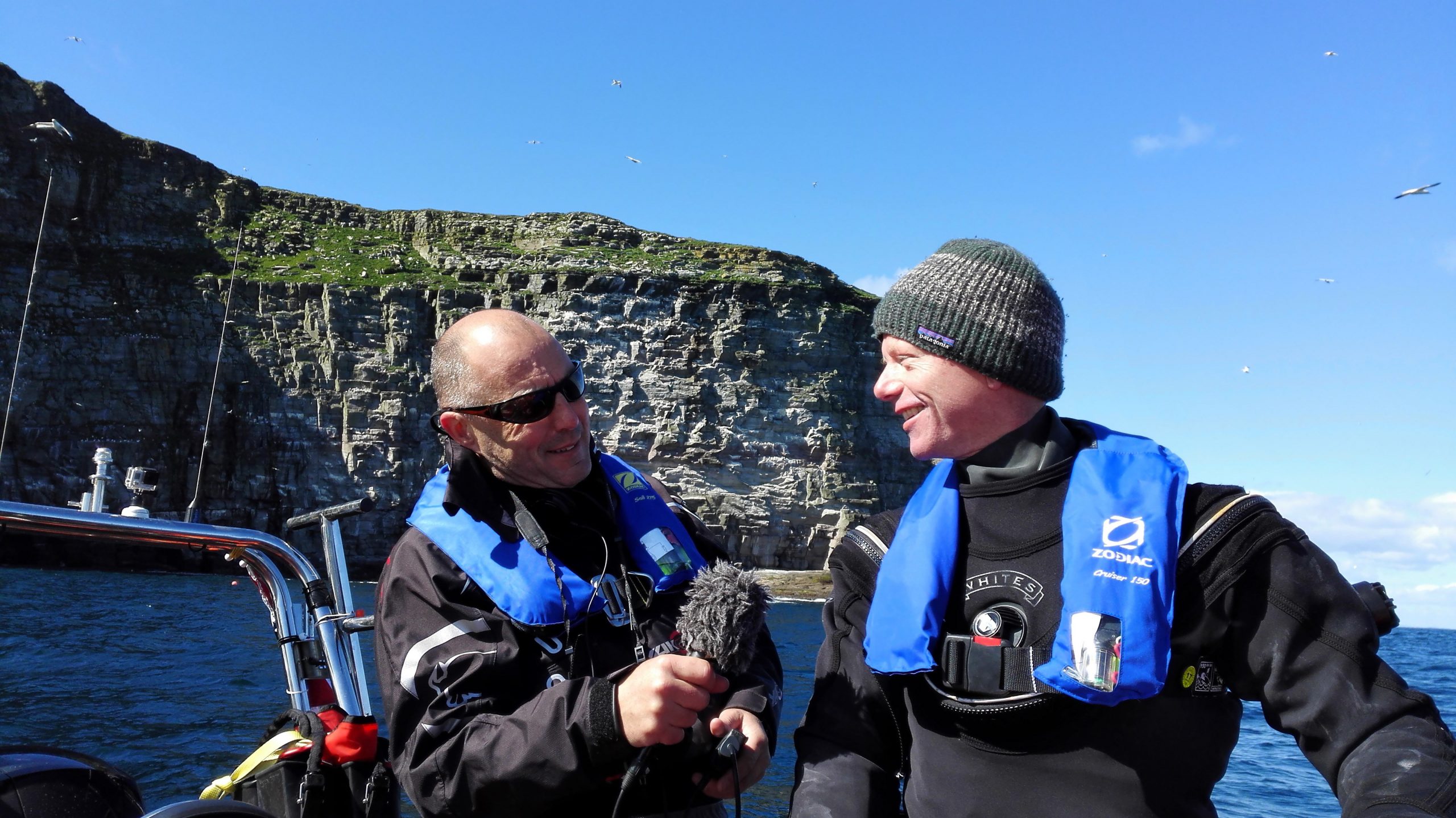 avonturier en spreker Melvin Redeker BBC Radio Shetland