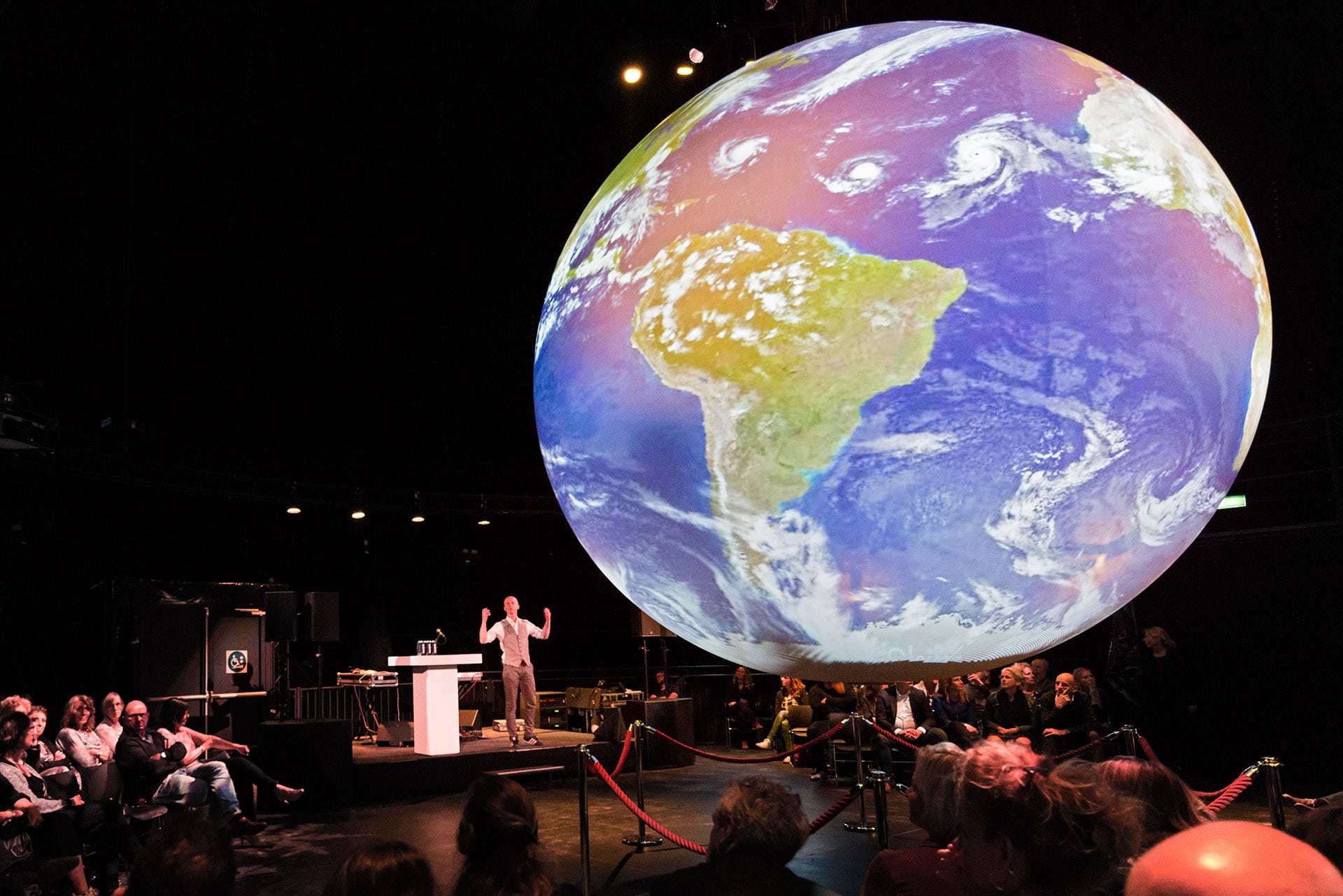 Spreker Melvin Redeker over klimaat en duurzaamheid